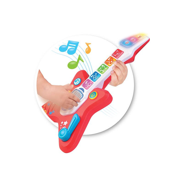 Hap-P-Kid Little Learner Magic Touch Guitar