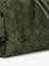 Bottega Veneta Concert Pochette suede crossbody bag - Green Tweed-Gold