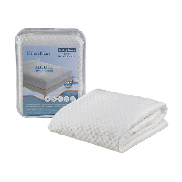 Nature Basics Cooling Touch Fitted Mattress Protector