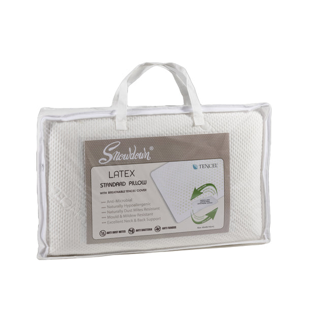 Snowdown Tencel Latex Standard Pillow