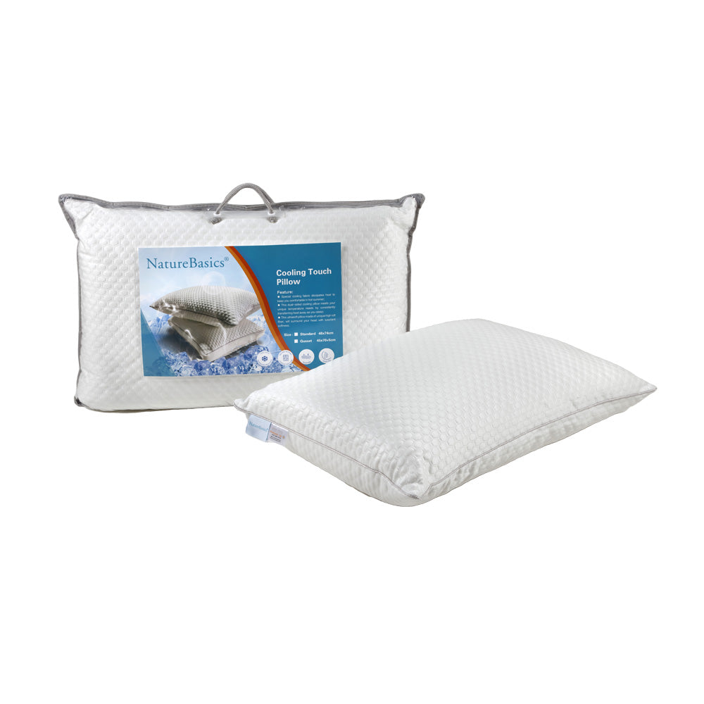 Nature Basics Cooling Touch Standard Pillow – Robinsons Singapore
