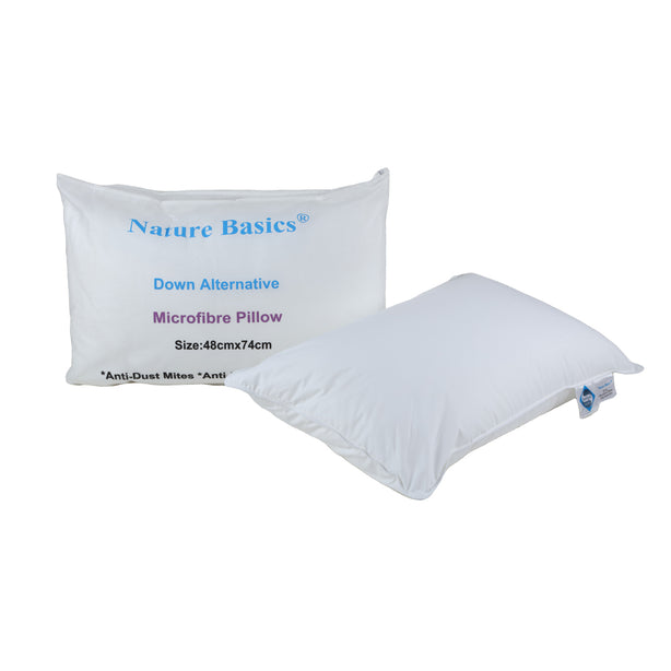 Nature Basics Firm Microfibre Pillow