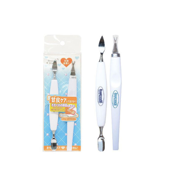 Lucky Trendy Cuticle Knife/Pusher (2p), Bundle of 2