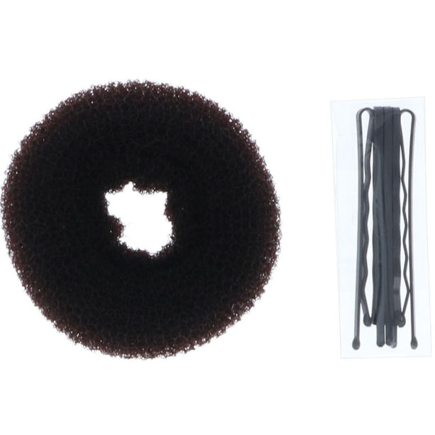 Lucky Trendy Bun Cushion XS - Brown, Bundle of 2