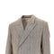 AMI Double-breasted wool jacket with martingale