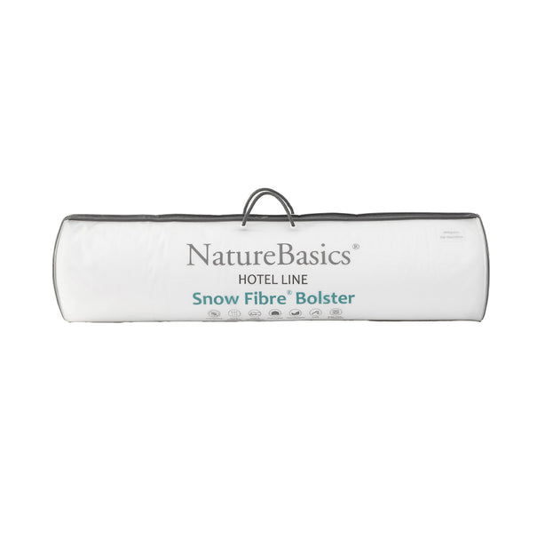 Nature Basics Hotel Line Snow Fibre Bolster
