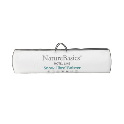 Nature Basics Hotel Line Snow Fibre Bolster