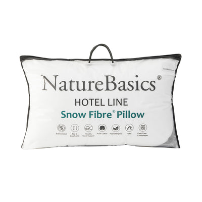 Nature Basics Hotel Line Firm Snow Fibre Pillow
