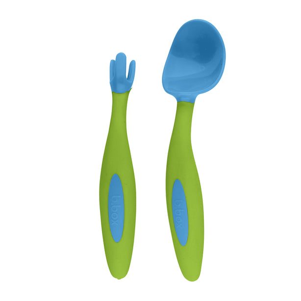 B.box Toddler Cutlery Set (Ocean Breeze)