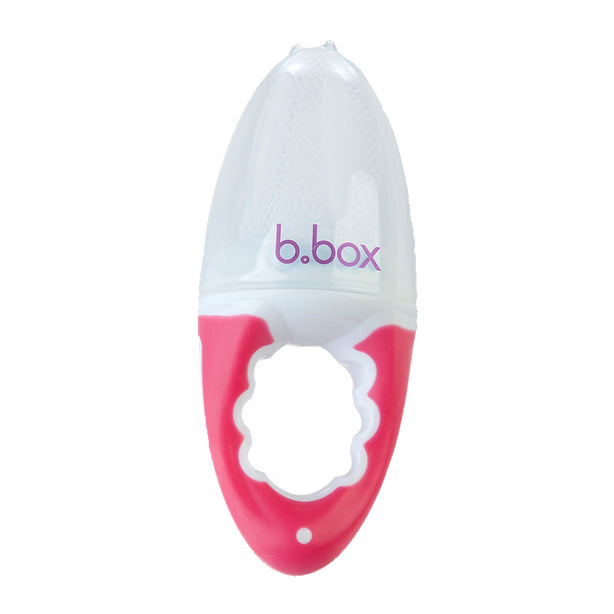 B.box Fresh Food Feeder with 2 mesh bags (Raspberry)