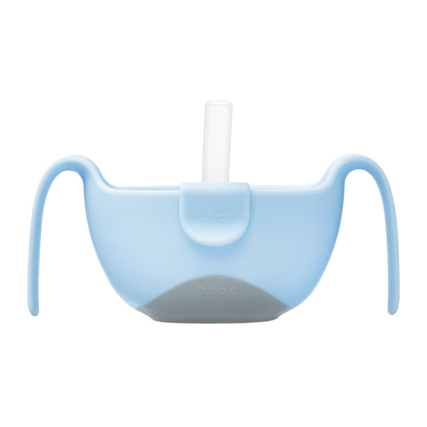 B.box Bowl and Straw (Bubblegum)
