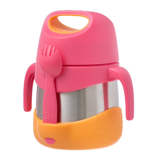 B.box Insulated Food Jar 335ml (Strawberry Shake)