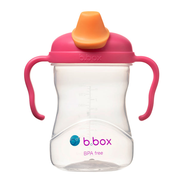 B.box Spout Cup 8oz (Raspberry)