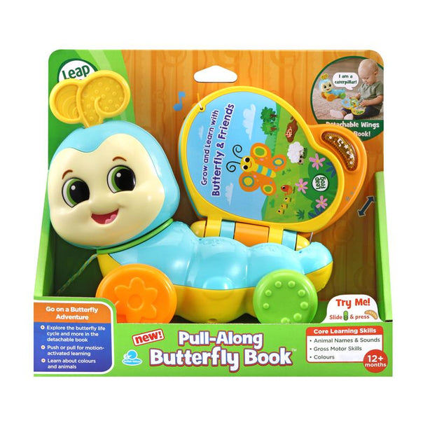 LeapFrog Pull Along Butterfly Book