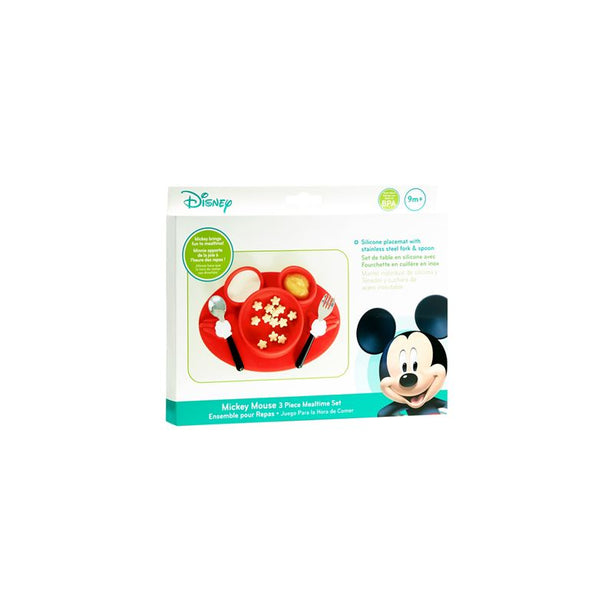The First Years Disney Mickey Mouse 3pc Mealtime Set