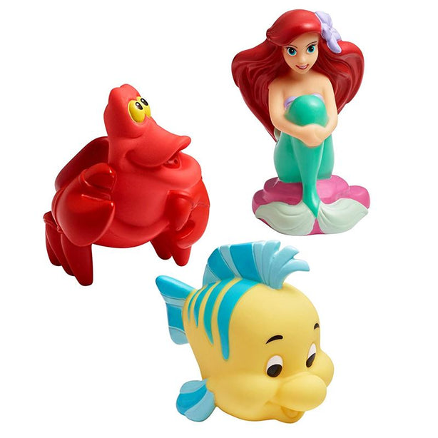 The First Years Disney Princess The LittleMermaid Bath Squirt Toys 3pk