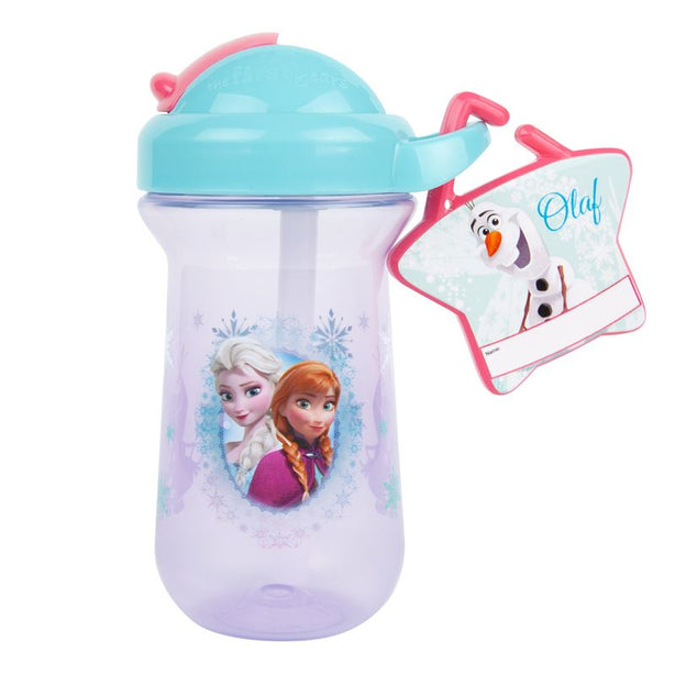 The First Years Disney Frozen 10oz Flip Top Straw Cup