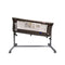 Zibos Anta Bedside Crib - With Travel Bag & Mosquito Net (Grey)