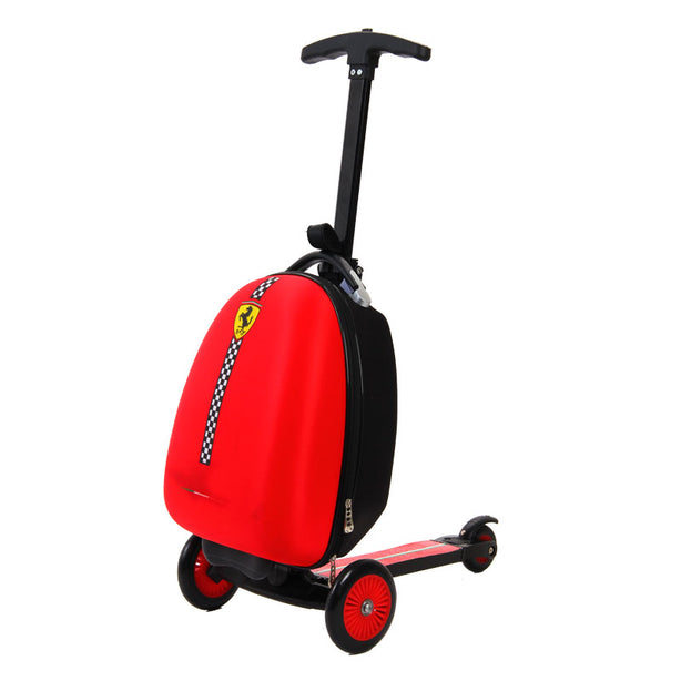 Ferrari Ferrari 2-in-1 Kids Luggage Scooter