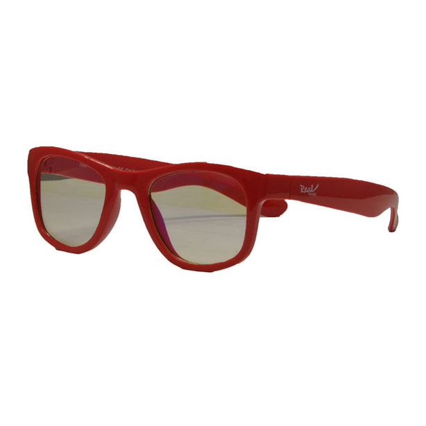 Real Shades Screen Shades (7yrs+) Surf Shiny Red with Pouch