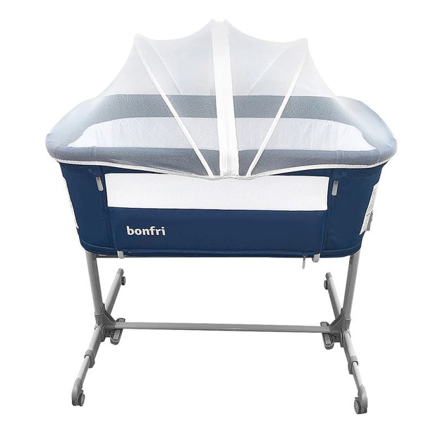 Bonfri S5 Rock&Relax Bassinet (with Bag & Mosquito Net) - Blue