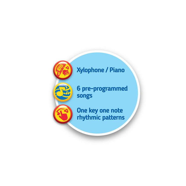 Hap-P-Kid Little Learner Magic Touch Piano