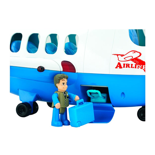 Hap-P-Kid Little Learner Airport Playset | Learning Toy | Role Play | Pretend Play | 3 years+