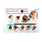 Lucky Trendy Bun Cushion XS - Brown, Bundle of 2