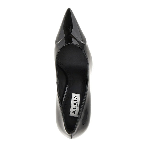 ALAIA Le Cœur 3D' patent leather pumps