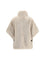 Pinko Faux fur Jacket with buckle - Beige-Giorno Piovoso