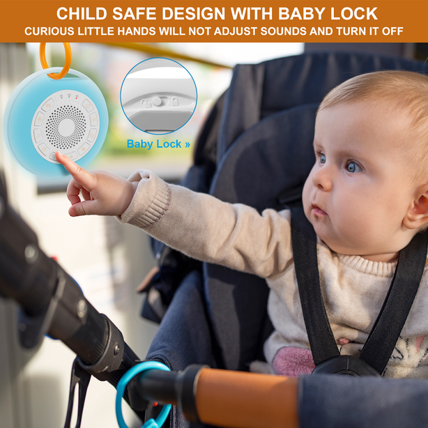 NYZE White Noise Soother Machine with Nighlight