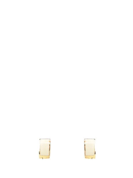 Toteme Designer Hoop Earrings - Gold