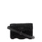 Palm Beach Micro Calf Leather Crossbody - Black