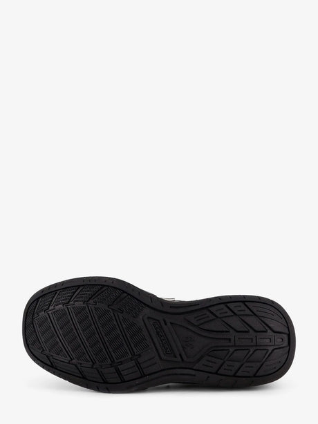 Balenciaga Hamptons Worn-Out low-top leather sneakers - Black