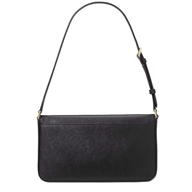 Kate Spade Staci Flap Medium Shoulder Bag - Black KF371