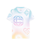 Multicolor Fitted T Shirt