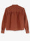 Chloe' Orange denim jacket - Crimson Brown