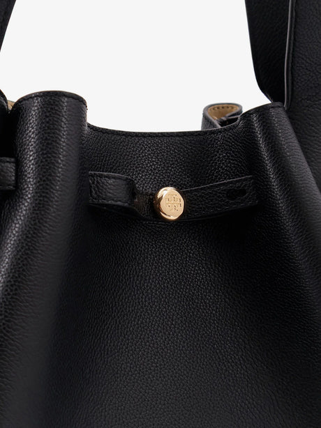 Tory Burch Romy Tote leather shopping bag - Black