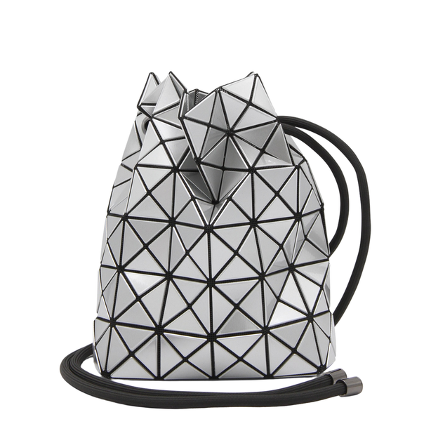 Wring PVC Bucket Bags - Silver