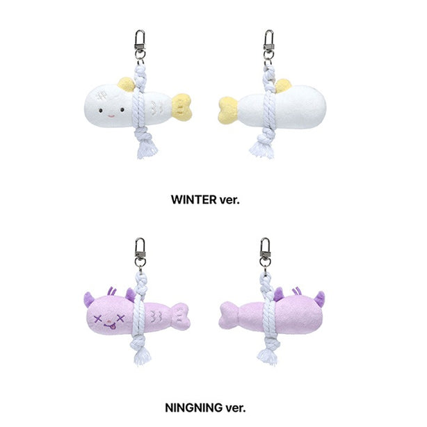 [SYNK:COMPLEXITY] aespa GOOD LUCK DOLL KEYRING (International Shipping)-Random