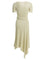 AlaïA Draped midi dress - White