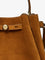 Tory Burch Romy suede bucket bag - Caramel