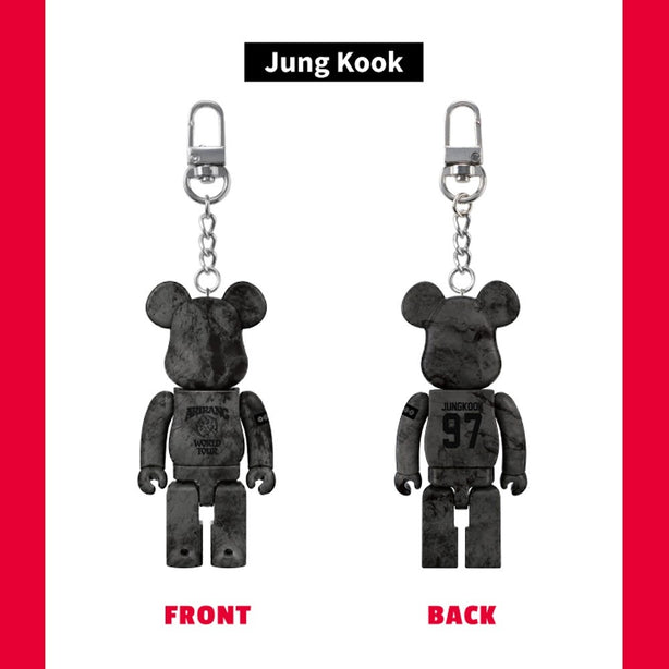 [WORLD TOUR ARIRANG] BTS x BE@RBRICK 100% Keychain (International Shipping)