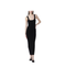 Black Fitted Dress In Viscose Jersey