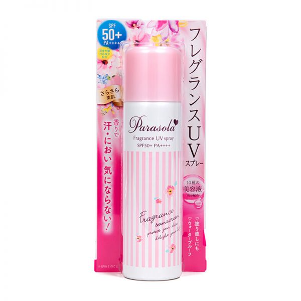 Naris Parasola Essence In UV Spray SPF 50+ pa++++ For Face/Body/Hair 90gm