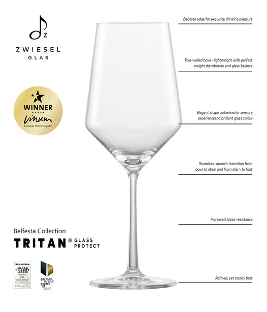 Zwiesel Glas Tritan® Crystal Belfesta/Pure Red Wine Glass (Box of 6)