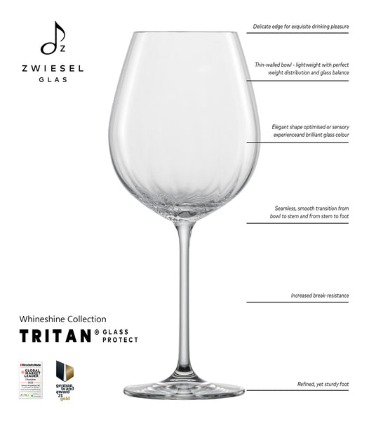 Zwiesel Glas Tritan¬Æ Crystal Wineshine/Prizma Red Wine Glass (Box of 6)