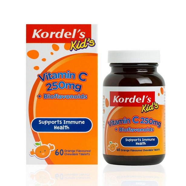 Kordel’s Kid’s Vitamin C 250mg + Bioflavonoids T60