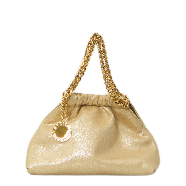 Falabella Medium Shaggy Deer Vegan Crossbody - Pyrite