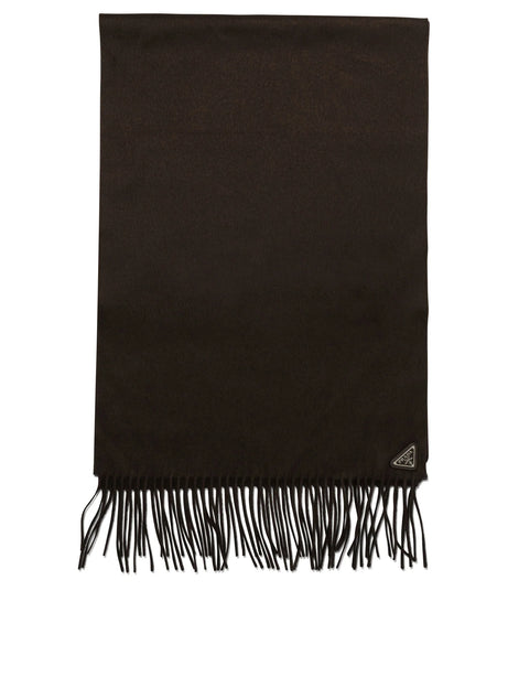 Prada Silk and cashmere scarf - Brown